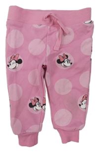 Ružové bodkovaná é tepláky s Minnie Primark