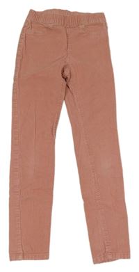 Ružové elastické manšestráky zn. H&M