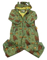 Zelená šušťáková jarná kombinéza s kapucí - Gruffalo Tu