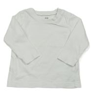 Bílé triko H&M