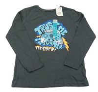 Nové - Antracitové tričko s ovladačem Primark