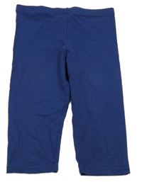 Tmavomodré crop legíny Tchibo