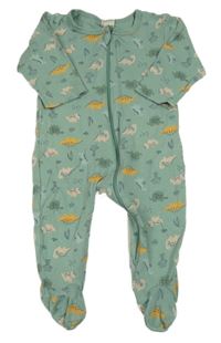 Zelený overal s diny Alana 