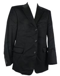 Pánské černé kašmírové sako 