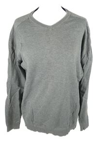 Pánsky sivý sveter Jack & Jones