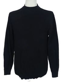 Pánsky čierny sveter SMOG