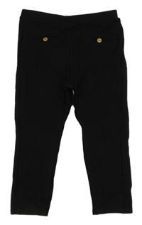 Čierne tregíny s gombíky Zara