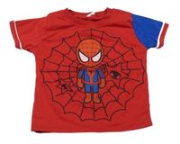 Červeno-modré tričko se Spider-manem 