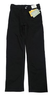 Černé elastické rifle H&M