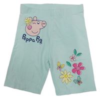 Světlemodré elastické kraťasy s Peppou 