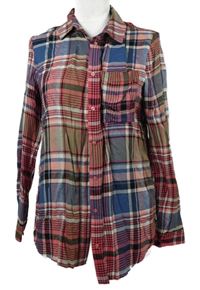 Dámska farebná kockovaná blúzková á tunika Street One