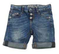 Modré lehké riflové kraťasy Jeans wear