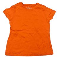 Oranžovočervené tričko E-Vie