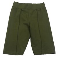 Khaki elastické kraťasy George