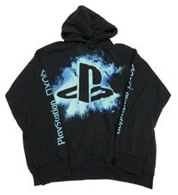 Černá mikina s potiskem a kapucí - PlayStation H&M