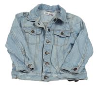 Svetlomodrá rifľová bunda Zara