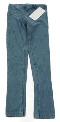 Nové - Modré legíny riflového vzhledu Name it