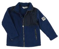 Tmavomodrá huňatá propínací funkční mikina Regatta