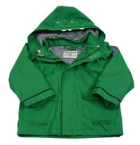 Zelená nepromokavá jarná bunda s -kapucí krokodíl Jojo Maman Bébé