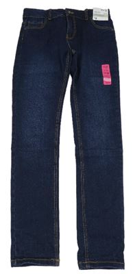 Tmavomodré skinny rifle Denim Co.