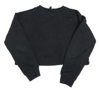 Čierna crop mikina New Look