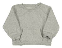 Sivá melírovaná mikina M&S