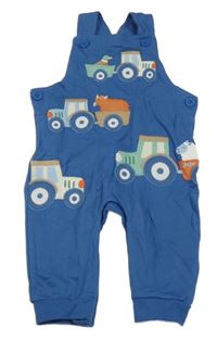 Modré laclové tepláky s trakroty Jojo