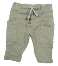 Béžové cargo tepláky C&A