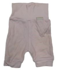 Ružovo-biele pruhované tepláky MKcool