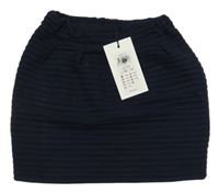 Nové - Tmavomodrá prešívaná sukňa Name it