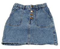 Modrá riflová sukně Denim Co. 