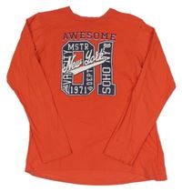 Červené triko s číslem Soho vel. 176