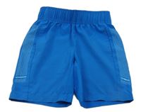 Modré športové kraťasy s potlačou Dunnes