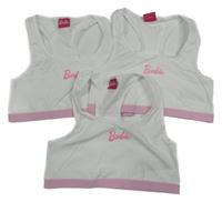 3x - Bielo-ružová lambáda s Barbie