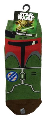 Nové - Zelené kotníčkové ponožky Star Wars vel. 23-26