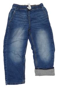 Modré podšité rifle H&M