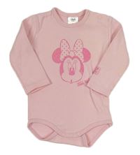 Svetloružové body s Minnie Disney