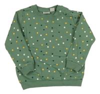 Khaki bodkovaná á mikina lupilu