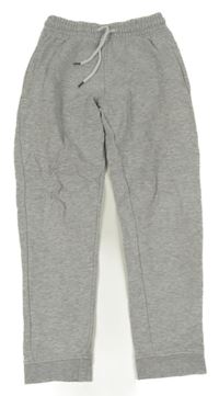 Šedé melírované slim tepláky Next