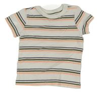 Bílo-pruhované tričko C&A