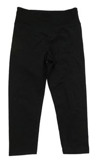 Čierne športové capri legíny H&M