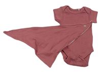 2set - Starorůžové žebrované body + slinták M&S