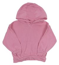 Ružová mikina s kapucňou Primark