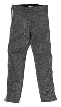 Stříbrné legíny s pruhy H&M