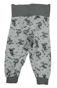 Biele ľahké tepláky s Bugs Bunnym