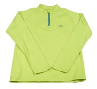 Neónově žltá športová funkčná mikina Kalenji