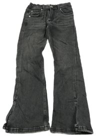 Tmavošedé flare rifle Zara