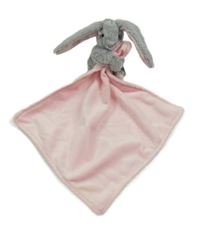 Světlerůžový plyšový usínáček s králíkem 