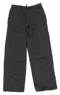 Tmavosivé plátenné nohavice C&A