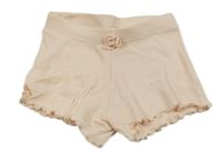 Marhuľové rebrované kraťasy PRIMARK